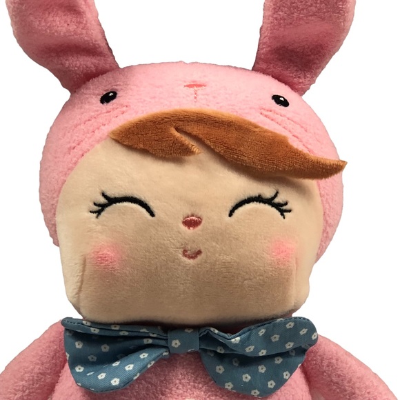 Metoo Pink Bunny Girl Doll - Picture 5 of 10